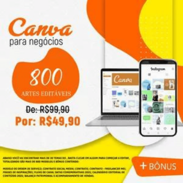 Canva para Negocios Portal Dos Cursos Online 1