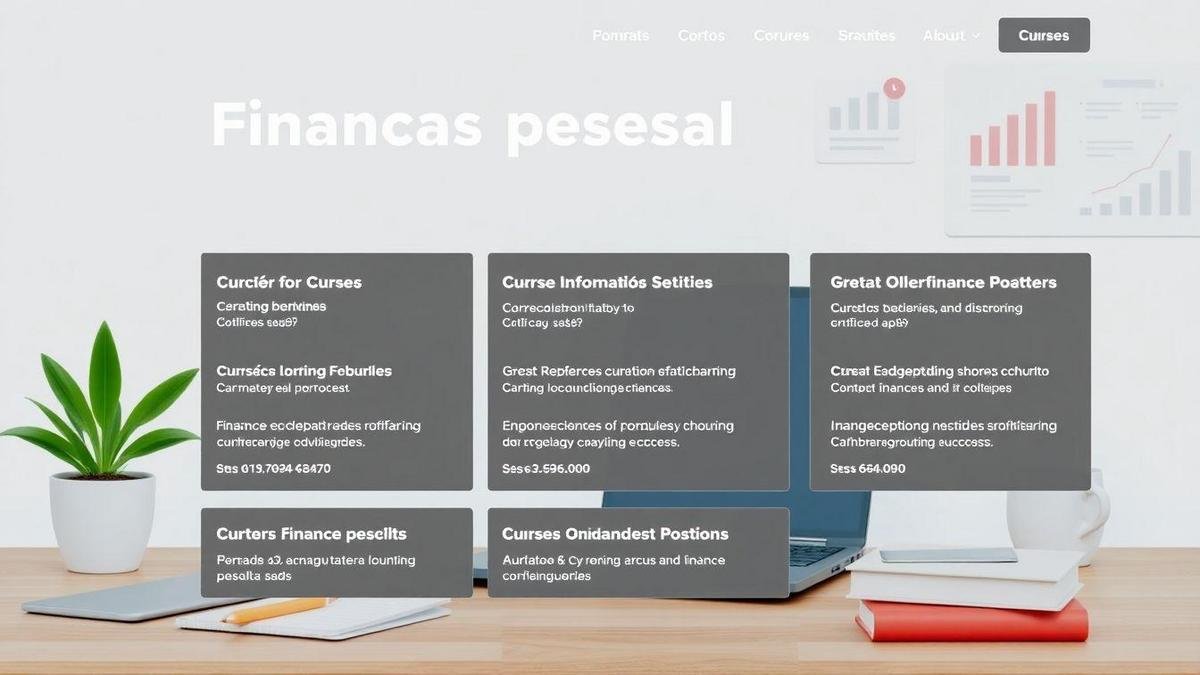 Vantagens de Usar um Portal de Cursos Online sobre Finanças Pessoais para Iniciantes