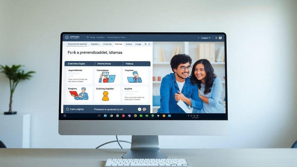 Recursos Interativos em Plataformas de Idiomas